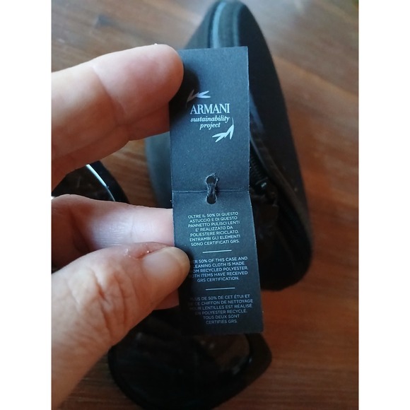 EMPORIO ARMANI EA4214U 50178G Black Grey Polarized Women's Sunglasses READ DESC. - Picture 4 of 12